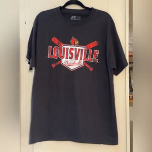 Men’s Louisville Kentucky Cardinals t-shirt short sleeve size large black